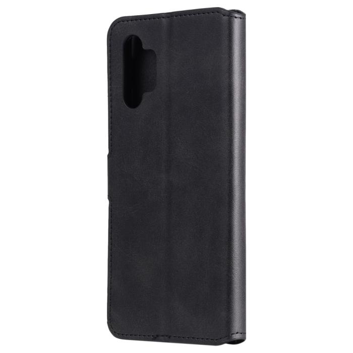 Bild 3, Samsung Galaxy A32 5G - Klassiskt Läder Fodral - Svart