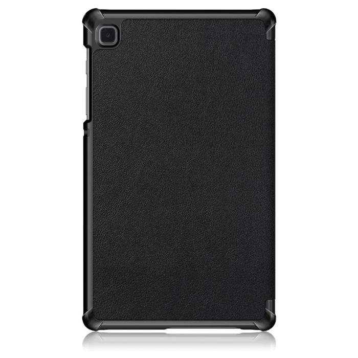 Bild 3, Samsung Galaxy Tab A7 Lite 8.7 - Tri-Fold Läder Fodral - Svart