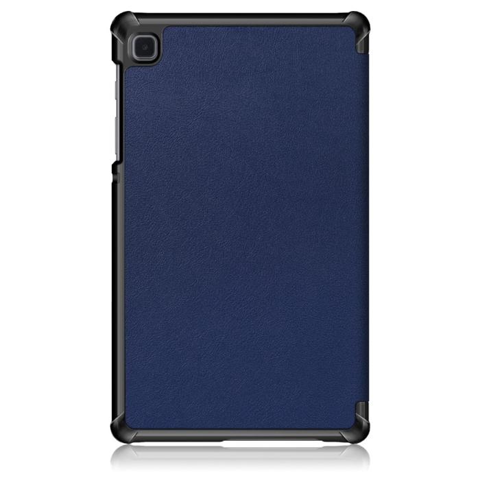 Bild 3, Samsung Galaxy Tab A7 Lite 8.7 - Tri-Fold Läder Fodral - Mörk Blå