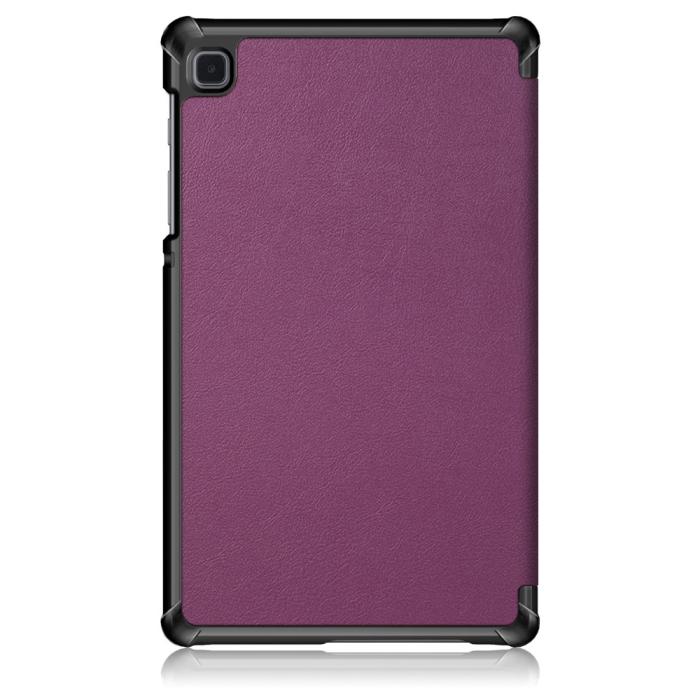 Bild 3, Samsung Galaxy Tab A7 Lite 8.7 - Tri-Fold Läder Fodral - Lila