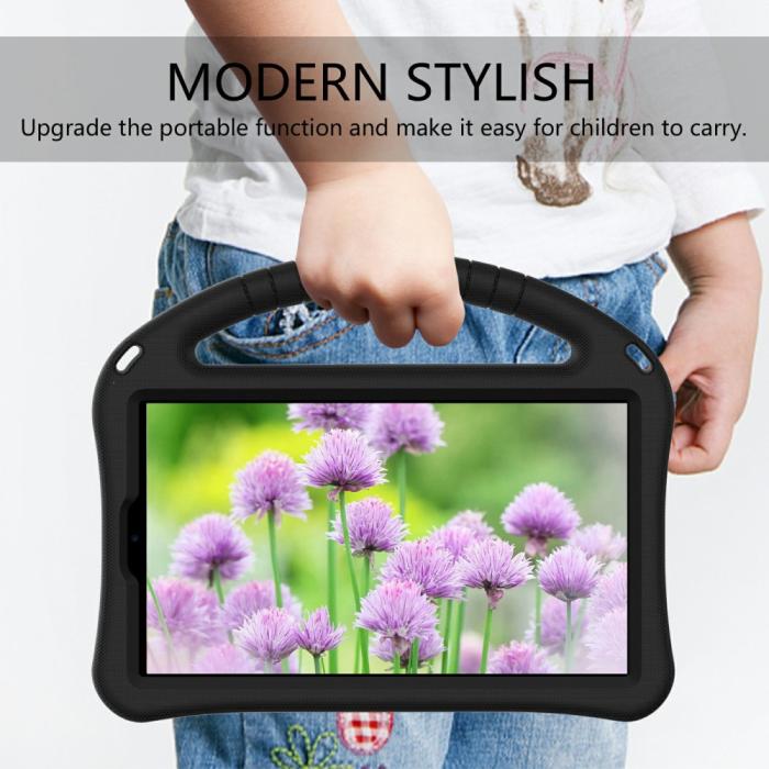 Bild 4, Samsung Galaxy Tab A7 Lite 8.7 - EVA Skal För Barn - Svart