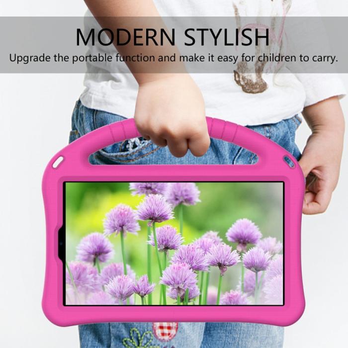 Bild 4, Samsung Galaxy Tab A7 Lite 8.7 - EVA Skal För Barn - Rosa