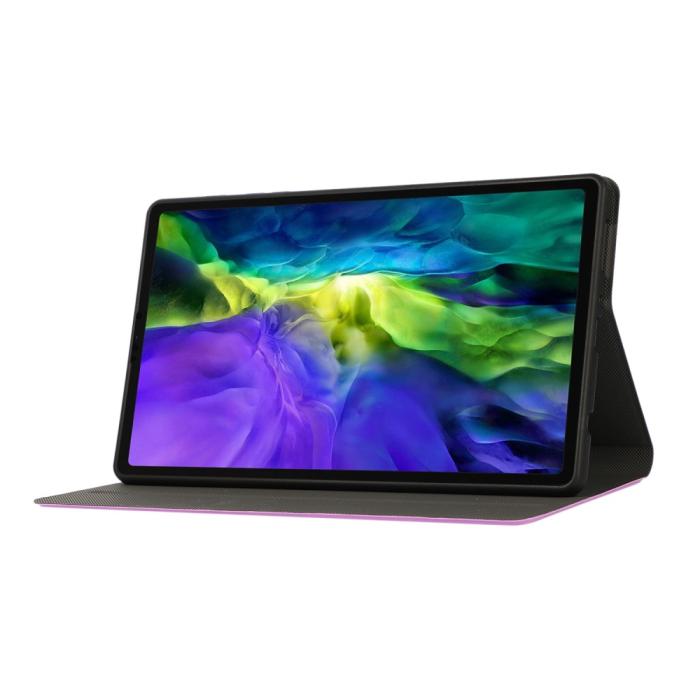 Bild 5, Samsung Galaxy Tab A7 Lite 8.7 - Case Stand Fodral - Lila