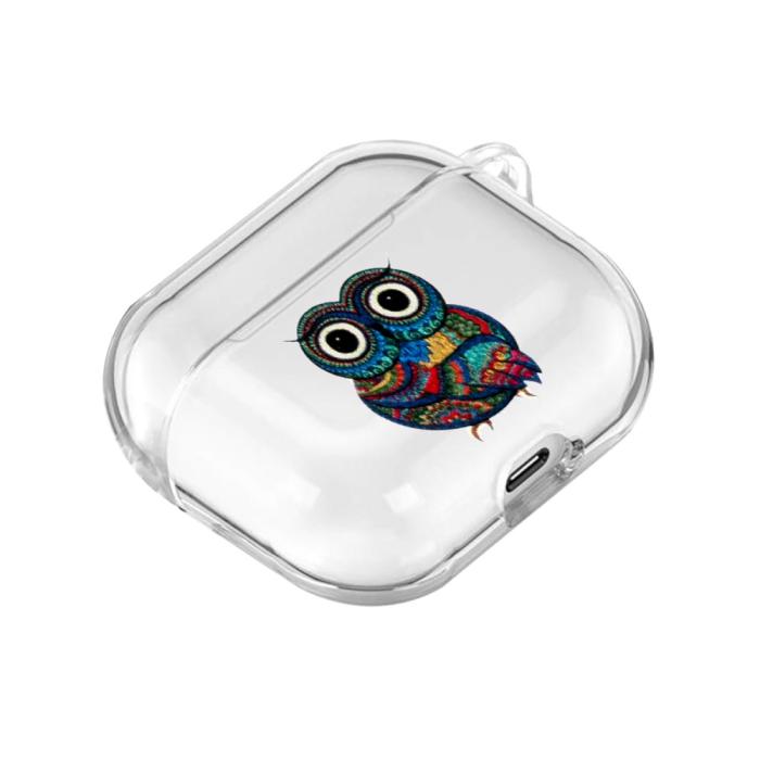 Bild 3, AirPods Skyddsfodral Med Motiv - Uggla