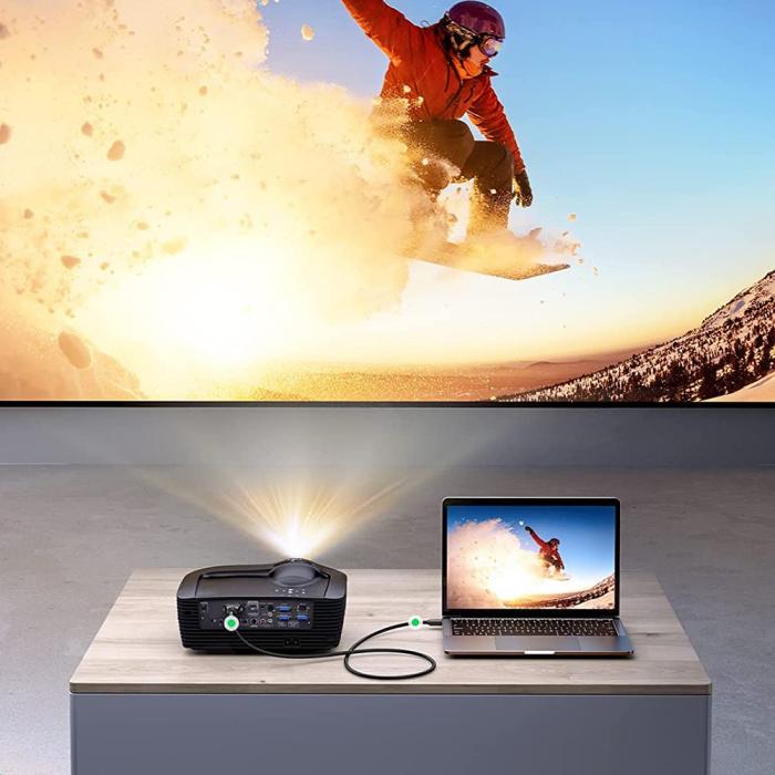 Bild 6, UGREEN 0.5m 60Hz HDMI - DVI Kabel Svart