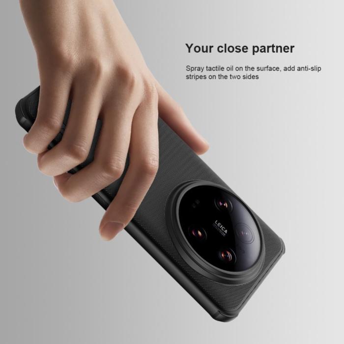 Bild 6, NILLKIN Xiaomi 14 Ultra Skal Frosted Shield Pro Svart
