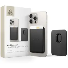 Tech-Protect Magnetisk MagSafe Korth&aring;llare MagWallet Svart