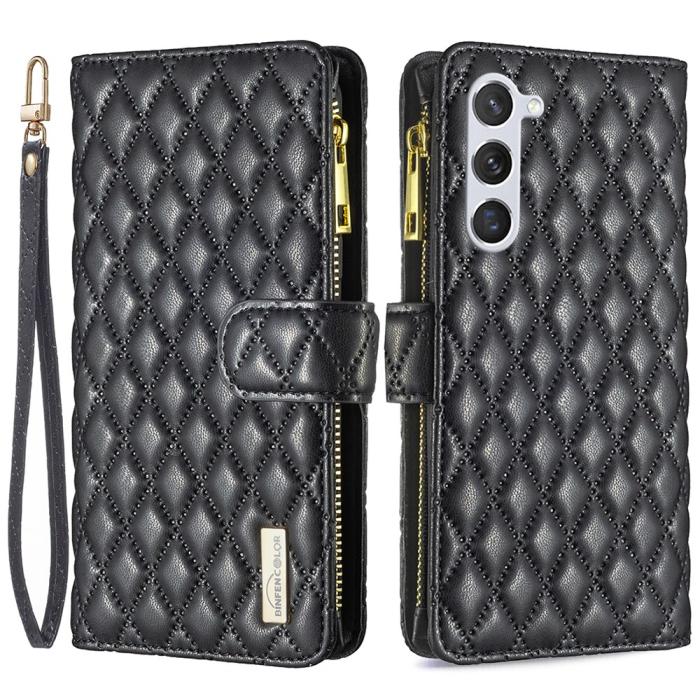 Bild 1, Samsung Galaxy S24 Fodral Diamond Multifunktionell Svart