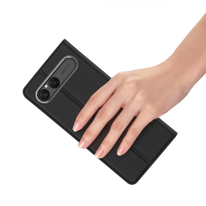Bild 6, DUX DUCIS Sony Xperia 10 VII Fodral Skin Pro Svart
