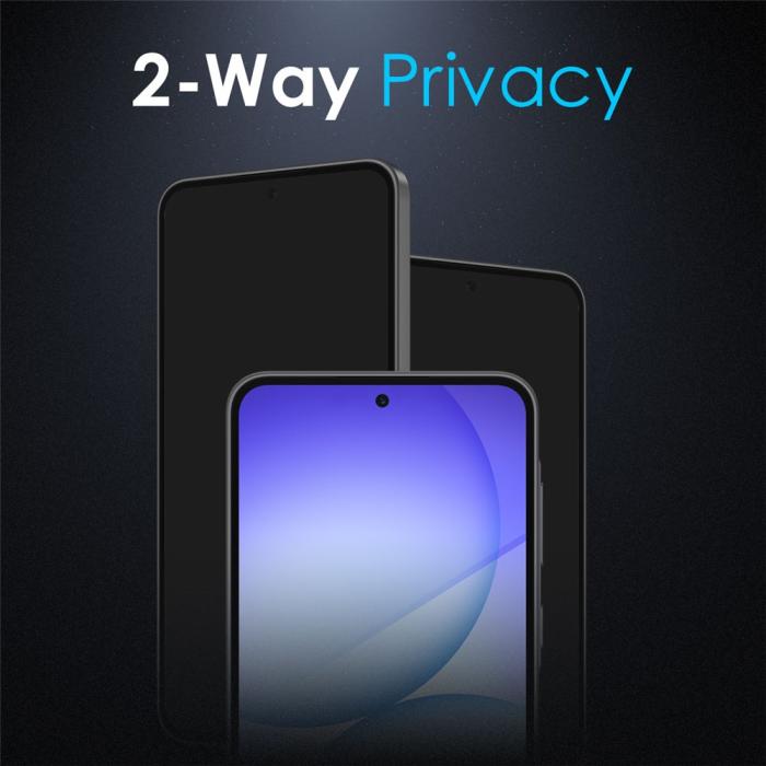 Bild 3, NORTHJO Samsung Galaxy A37 5G 2-PACK Skärmskydd Privacy