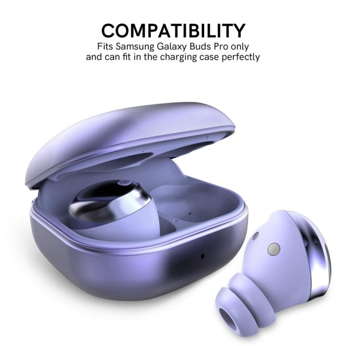 Bild 4, AHASTYLE Galaxy Buds Pro 3 Öronpluggar 3-pack Lila