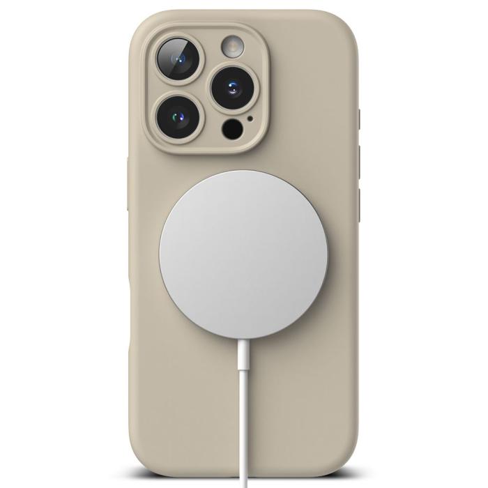 Bild 4, Ringke iPhone 16 Pro Skal MagSafe Silikon Stone