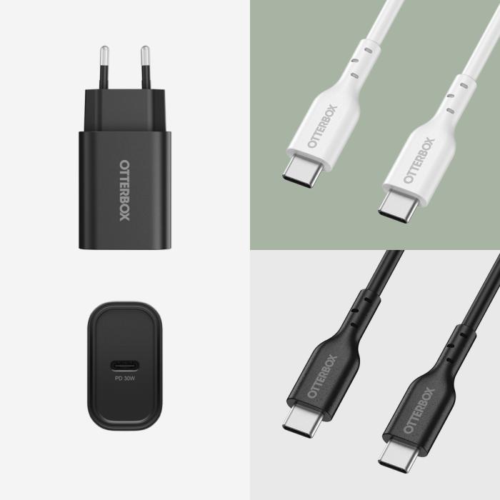 Bild 6, OtterBox 30W USB-C PD Väggladdare Svart