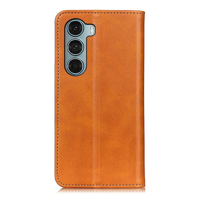 Bild 3, Motorola Moto G200 Fodral Flip Läder Brun