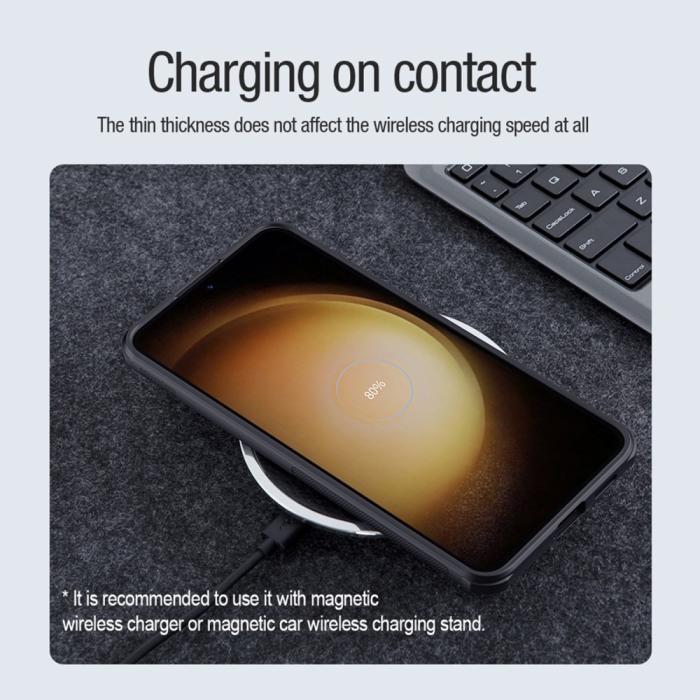 Bild 6, NILLKIN Galaxy S24 Plus Skal MagSafe Frosted Shield Pro Grön