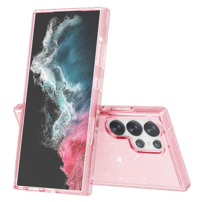 Bild 3, Samsung Galaxy S24 Ultra Skal Sparkling Glitter Rosa