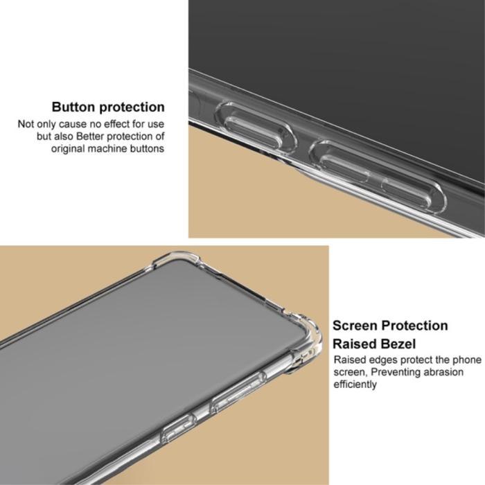 Bild 5, IMAK Samsung Galaxy S24 FE Skal TPU Shockproof Svart