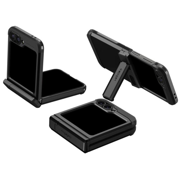 Bild 4, Spigen Galaxy Z Flip 6 Skal Tough Armor Pro Svart