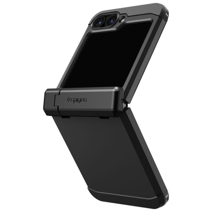 Bild 5, Spigen Galaxy Z Flip 6 Skal Tough Armor Pro Svart