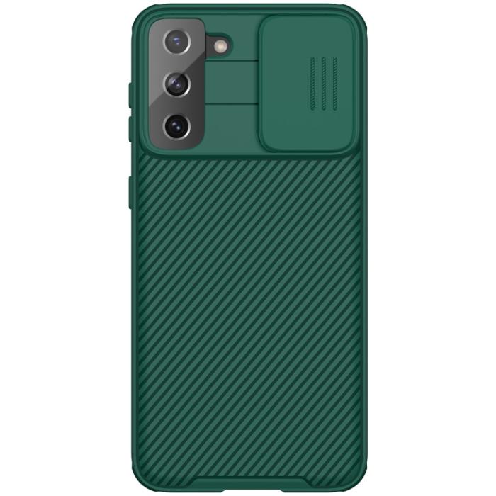 Bild 2, Samsung Galaxy S21 Plus - NILLKIN CamShield Pro Skal - Grön