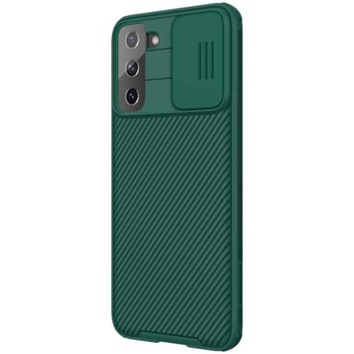 Bild 4, Samsung Galaxy S21 Plus - NILLKIN CamShield Pro Skal - Grön