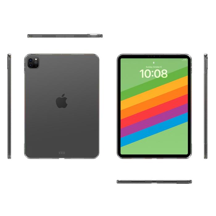 Bild 5, iPad Pro 11 2025/2024 Skal TPU Transparent