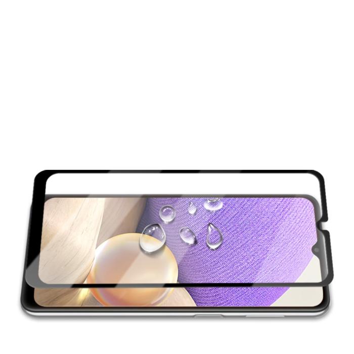 Bild 4, Samsung Galaxy A32 5G - AMORUS Heltäckande Skärmskydd I Härdat Glas