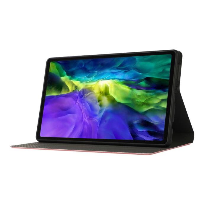 Bild 5, Samsung Galaxy Tab A7 Lite 8.7 - Case Stand Fodral - Roséguld