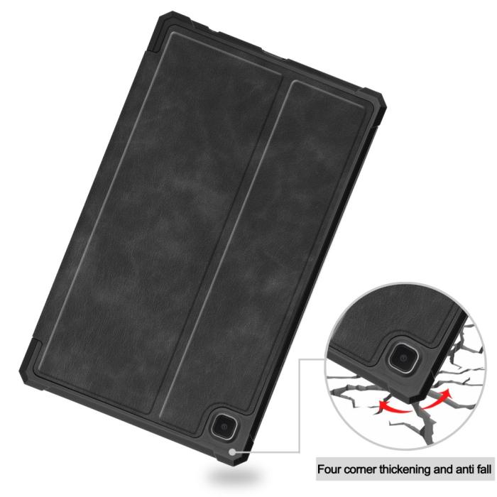 Bild 5, Samsung Galaxy Tab A7 Lite 8.7 - Shockproof Case Stand Fodral - Svart
