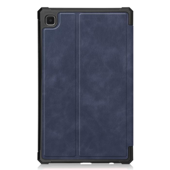 Bild 6, Samsung Galaxy Tab A7 Lite 8.7 - Shockproof Case Stand Fodral - Mörk Blå
