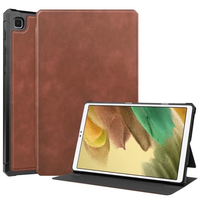 Bild 1, Samsung Galaxy Tab A7 Lite 8.7 - Shockproof Case Stand Fodral - Brun
