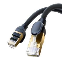 BASEUS 5 m Cat8 40Gbps RJ45 Nätverkskabel Svart