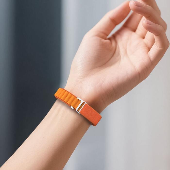 Bild 4, Tech-Protect Xiaomi Smart Band 10/9/8 Armband Nylon Pro Starlight