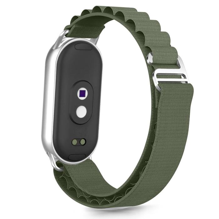 Bild 2, Tech-Protect Xiaomi Smart Band 10/9/8 Armband Nylon Pro
