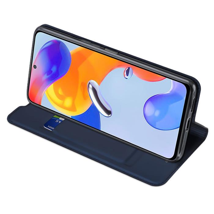 Bild 4, DUX DUCIS Xiaomi Redmi Note 11 Pro 5G Fodral Skin Pro Blå