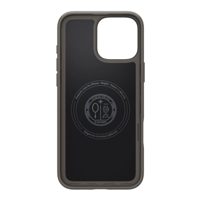Bild 3, Spigen iPhone 16 Pro Max Skal MagSafe Thin Fit Gunmetal