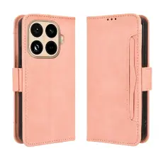 Xiaomi 15T Pro Fodral Med Avtagbart Kortfack Rosa