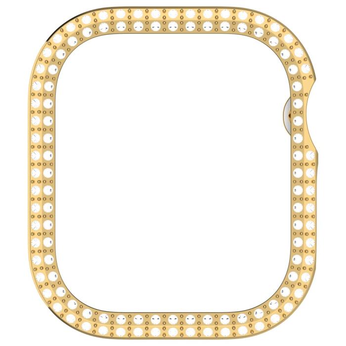 Bild 4, Apple Watch 10 42 mm Skal Rhinestone Guld