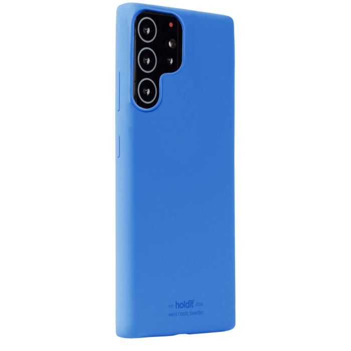 Bild 2, holdit Samsung Galaxy S22 Ultra Mobilskal Silikon Sky Blue