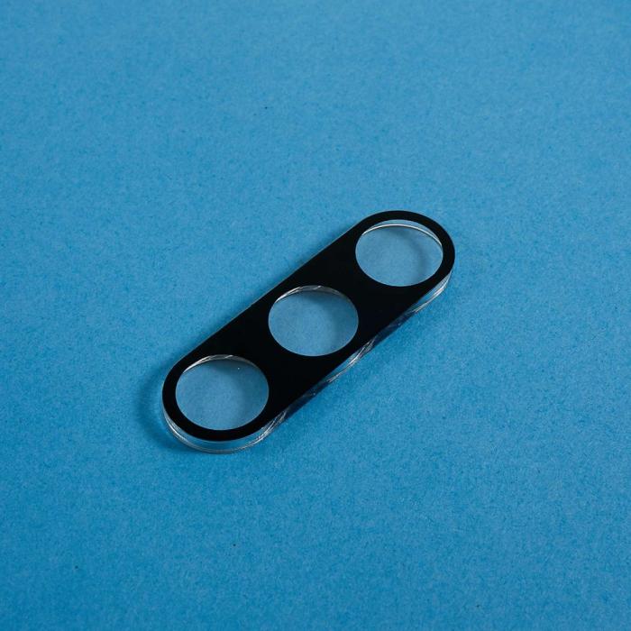 Bild 2, Samsung Galaxy S23 / S23 Plus 2-PACK Linsskydd 3D Härdat Glas Svart