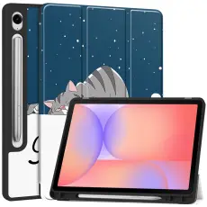 Samsung Galaxy Tab S10 Lite Fodral Tri-Fold Katt