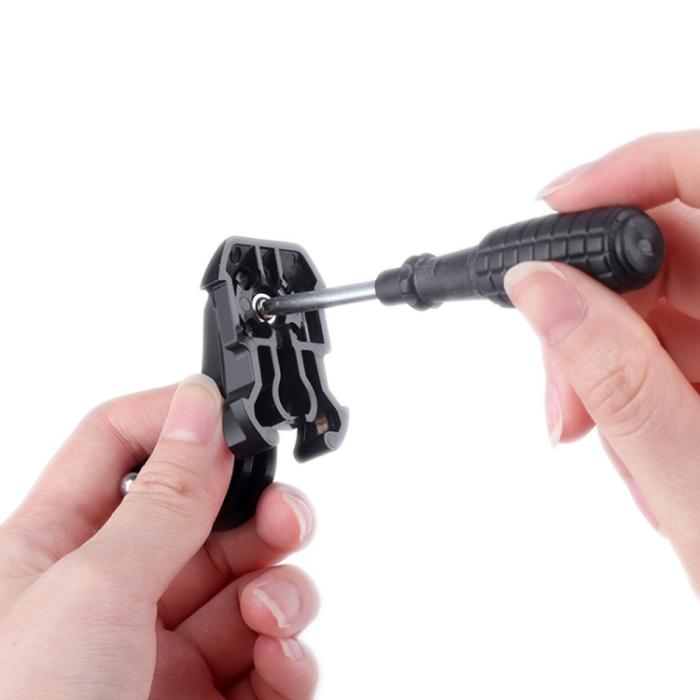 Bild 4, 360° J-Hook Snabbfäste För GoPro Svart