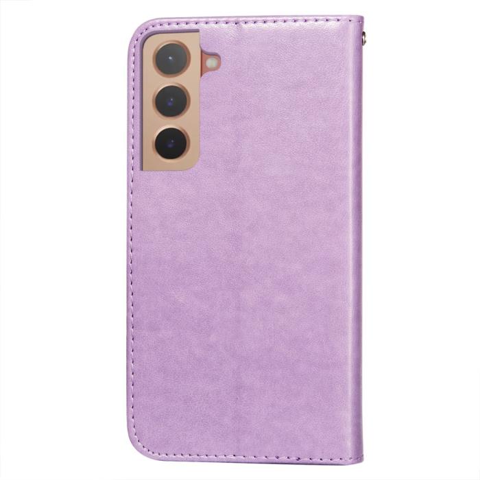 Bild 3, Samsung Galaxy S22 Plus Fodral Tre Ränder Lila