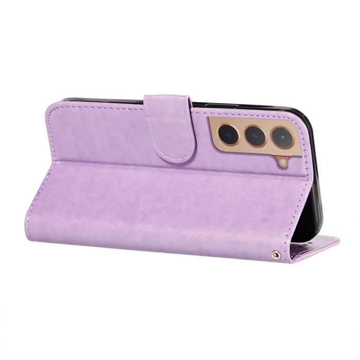 Bild 5, Samsung Galaxy S22 Plus Fodral Tre Ränder Lila