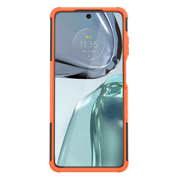 Bild 3, Motorola Moto G62 5G Skal Ultimata Stöttåligt med Stöd Orange