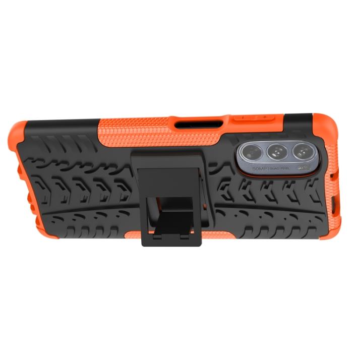 Bild 4, Motorola Moto G62 5G Skal Ultimata Stöttåligt med Stöd Orange
