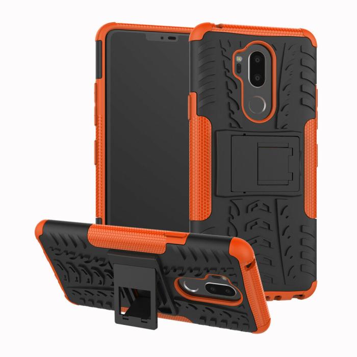 Bild 1, LG G7 ThinQ - Ultimata stöttåliga skalet med stöd - Orange