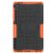 Samsung Galaxy Tab A7 Lite 8.7 - Rugged Kickstand Armor Skal - Orange