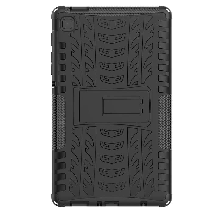 Bild 3, Samsung Galaxy Tab A7 Lite 8.7 - Rugged Kickstand Armor Skal - Svart