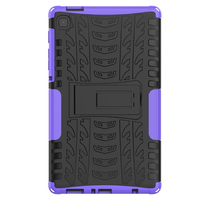Bild 3, Samsung Galaxy Tab A7 Lite 8.7 - Rugged Kickstand Armor Skal - Lila